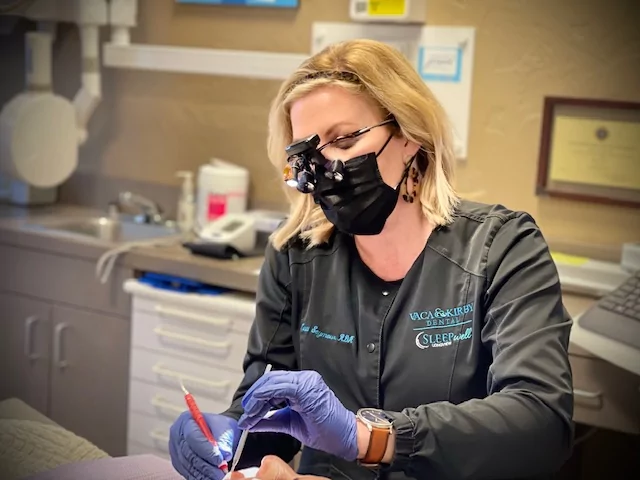 Vaca Cosmetic & Family Dentistry and SLEEPwell Longview team member photo in Longview office