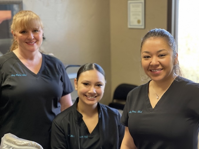 Staff photo at Vaca Cosmetic & Family Dentistry in Longview Texas
